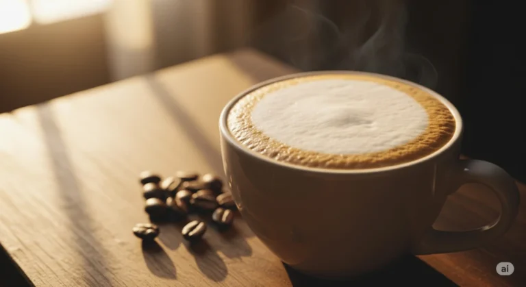 How do you make coffee with milk at home